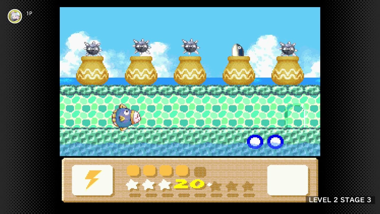 【星のカービィ3】BGM リップルフィールド（２） 【100分耐久】