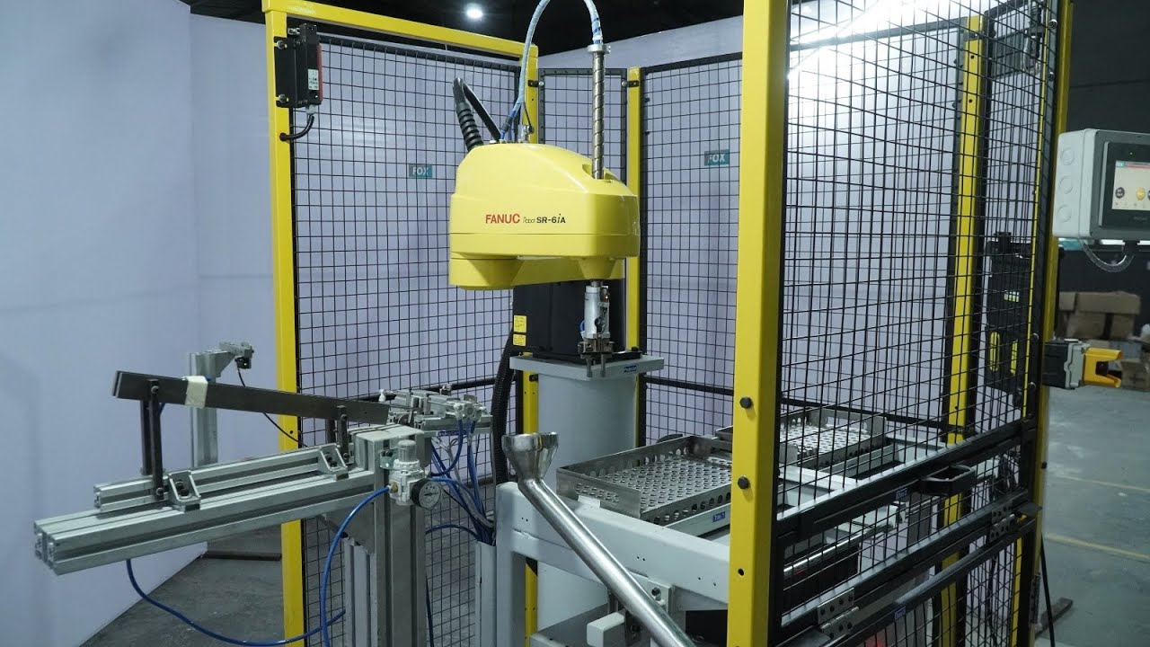FOX SPM Robotic(SCARA) Handling System(Nozzle Pick and  Place)