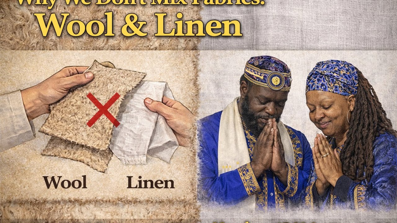 Mixed Fabrics & True Prayer: Wool, Linen, and How to Approach Yahuah the Right Way&rdquo;