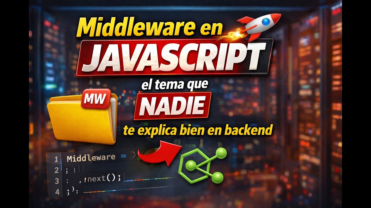 Middleware en JavaScript: el tema que NADIE te explica bien en backend