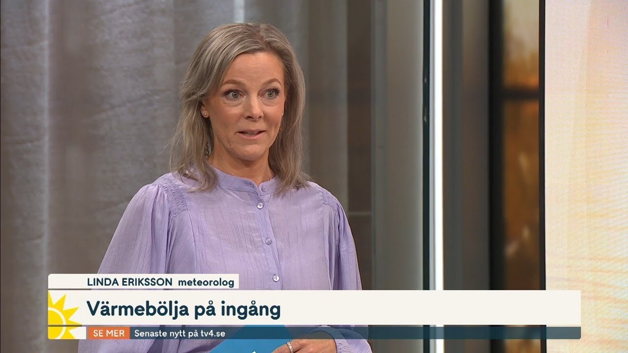 Meteorologen om vädervarningen: ”Även soldyrkare ska vara försiktig… | Nyhetsmorgon | TV4 & TV4 Play