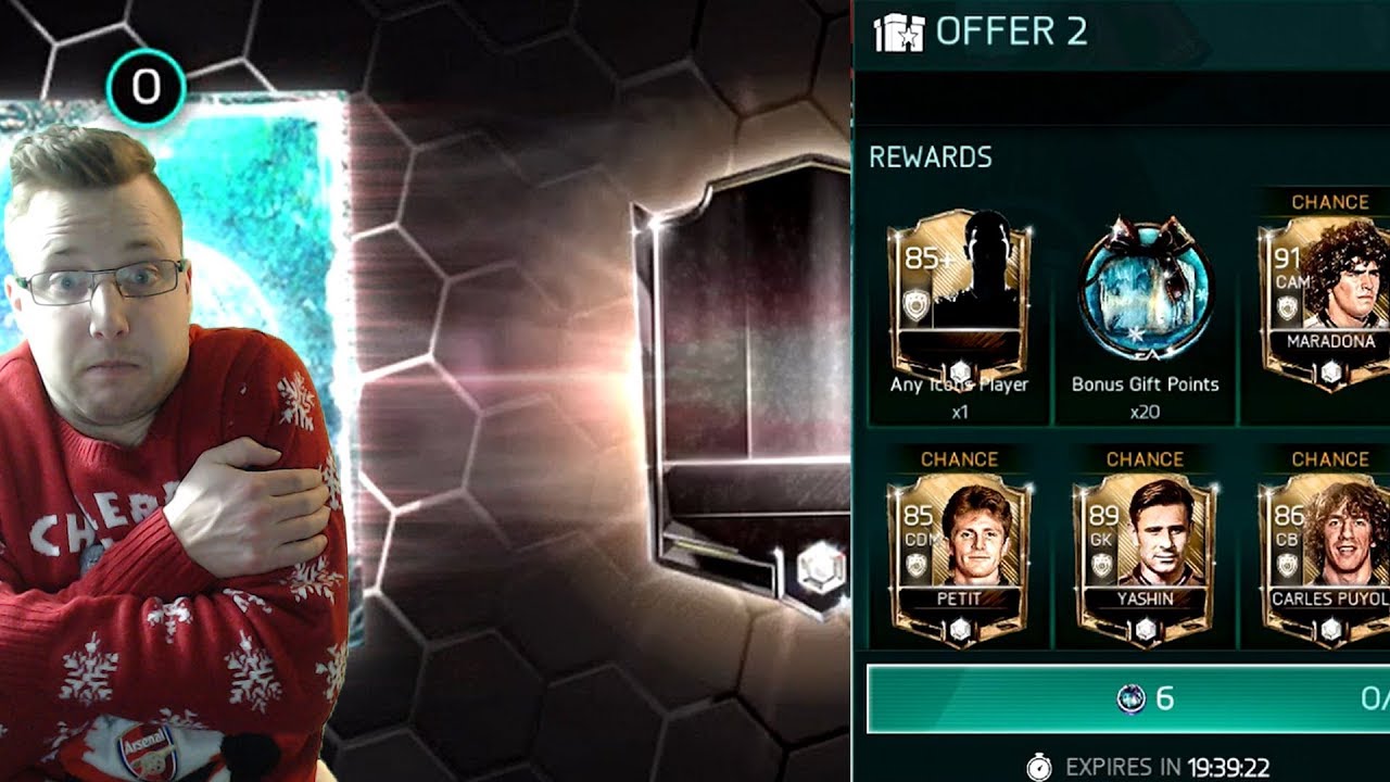 Guaranteed Icon in a Pack!! FIFA Mobile 18 Master Gift Opening! Plus Elite Gift Opening!