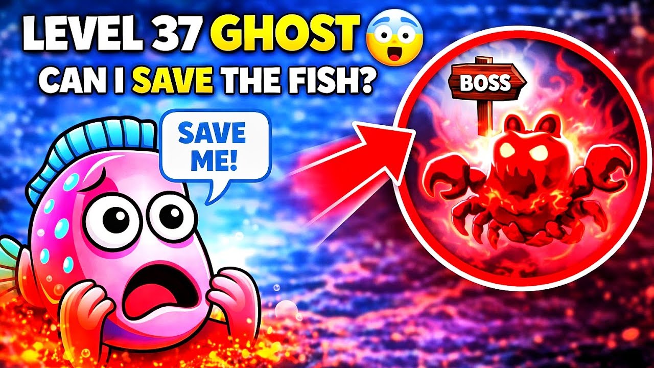 Save the Fish – Hardest Level Ever! 🧩100% Rescue in Save the Fish! 🏆