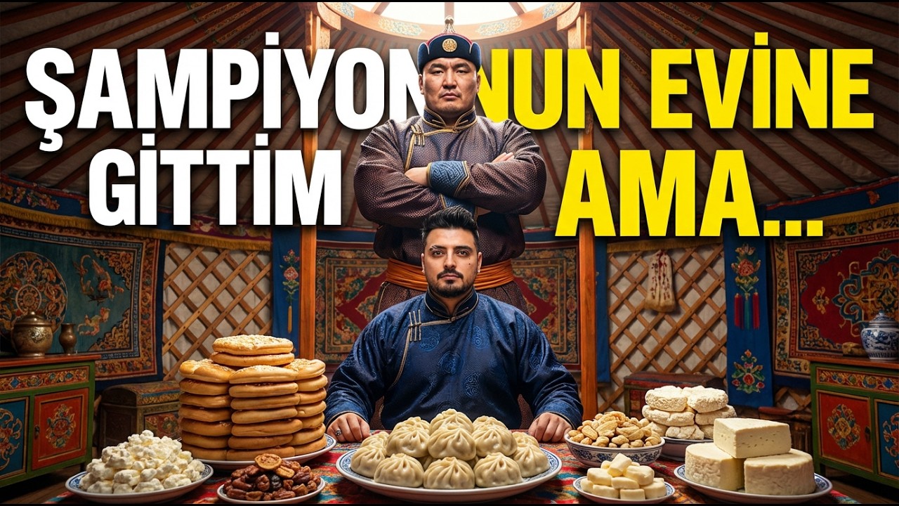 Moğolistan’ın Güreş Şampiyonu Beni Evine Davet Etti!