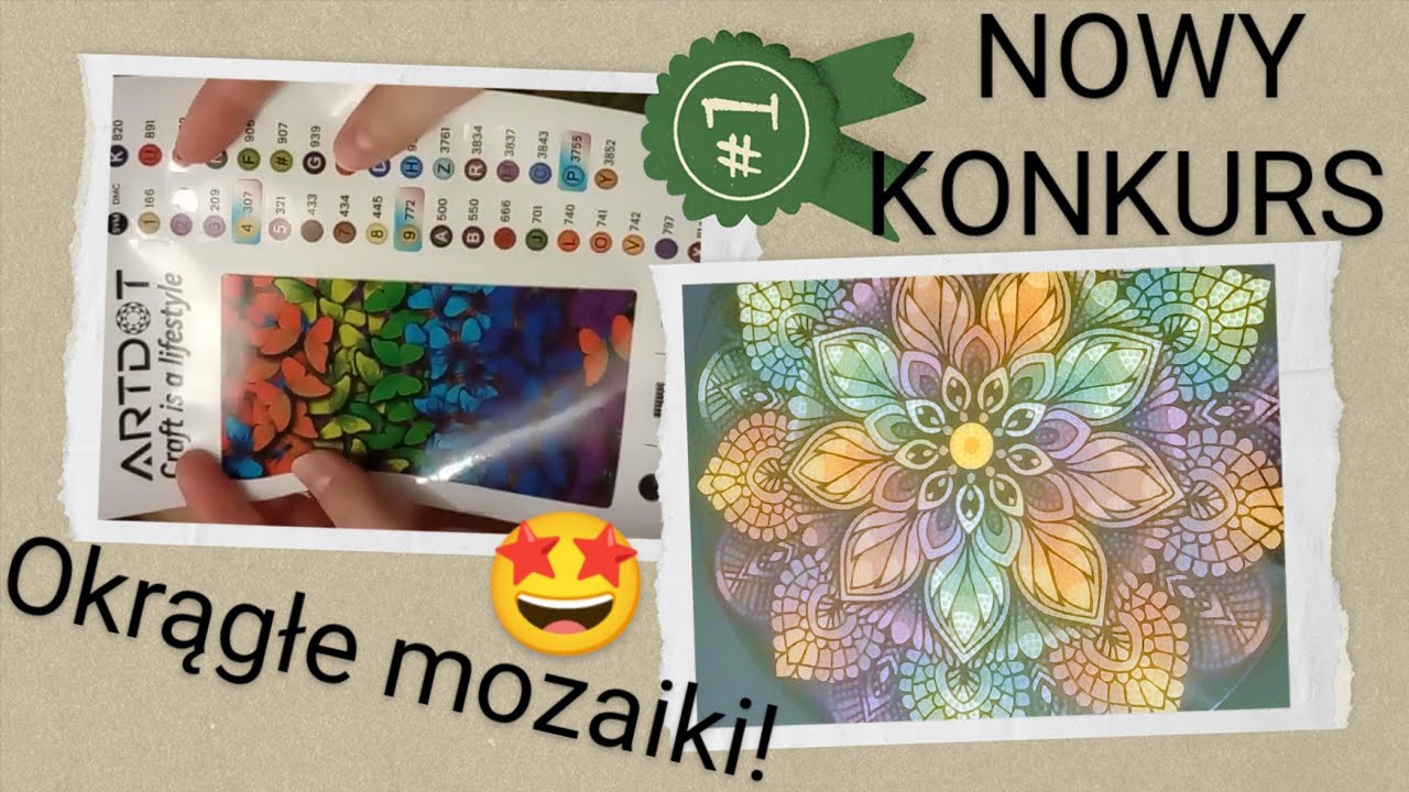 Nowe mozaiki z Action i KONKURS WYGRAJ MOZAIKĘ OD ARTDOT 😍💎💎💎