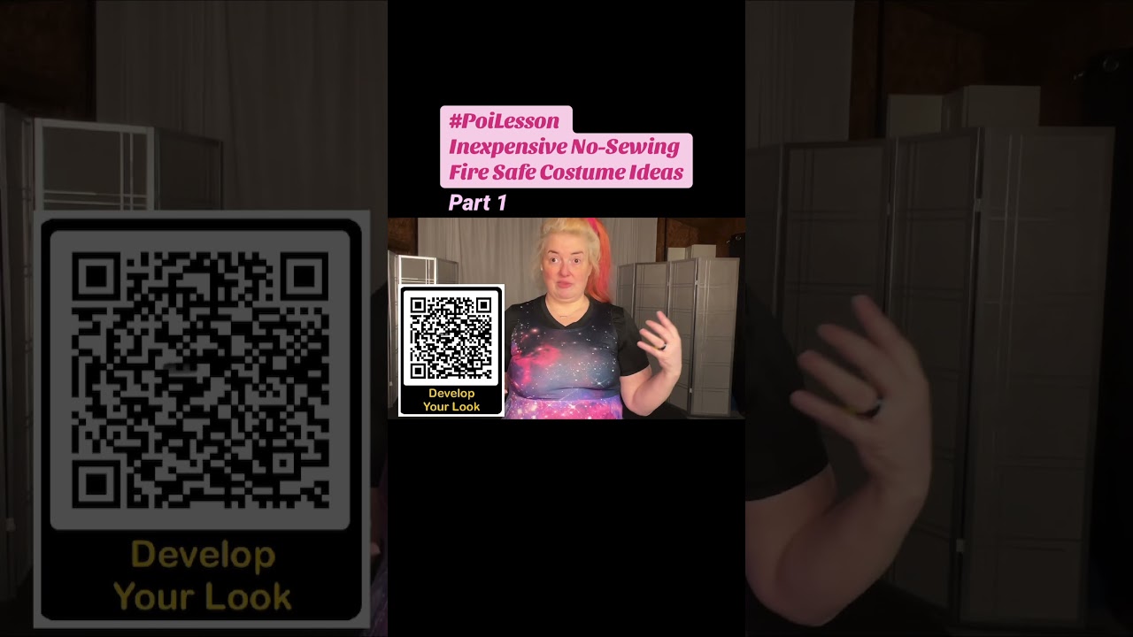 Pt1 Poi Inexpensive No-Sewing Fire Safe Costume Ideas 