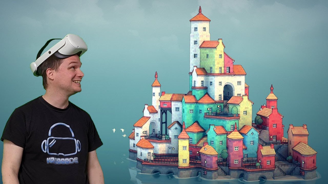 Pure Entspannung ohne jegliche Ziele - Townscaper VR