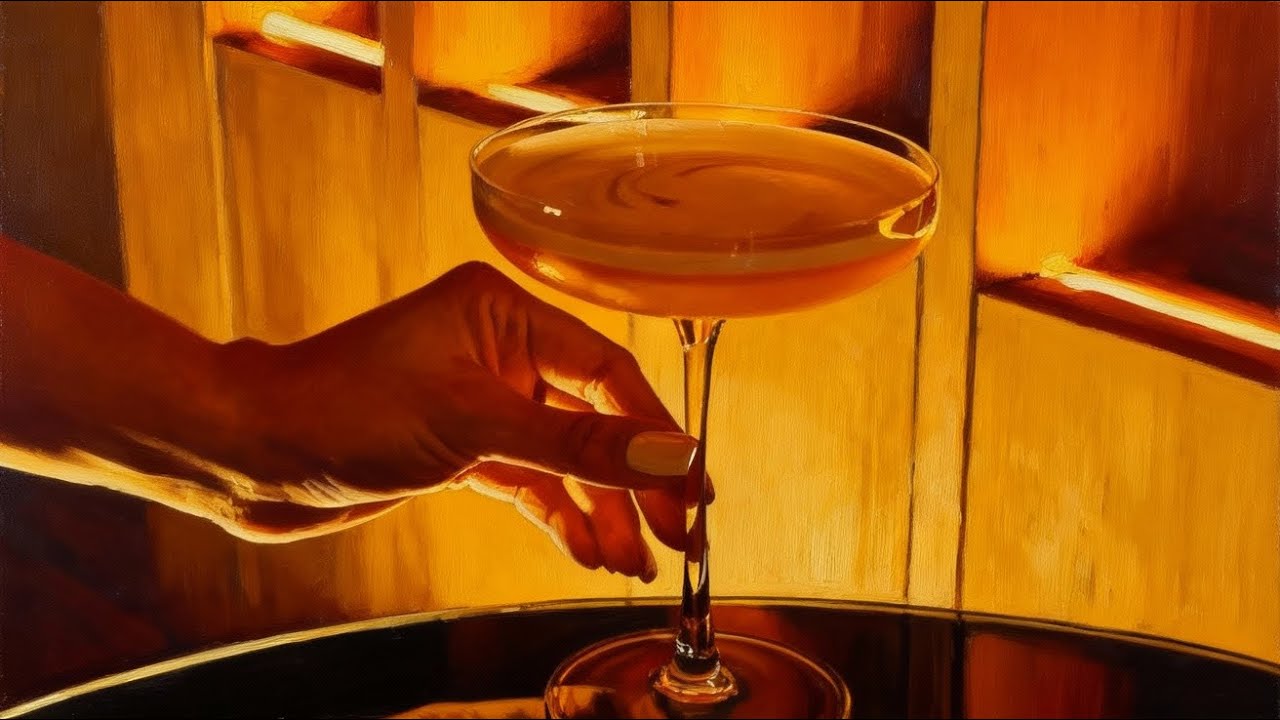 One Drink to Start the Evening + sultry jazz to take the edge off