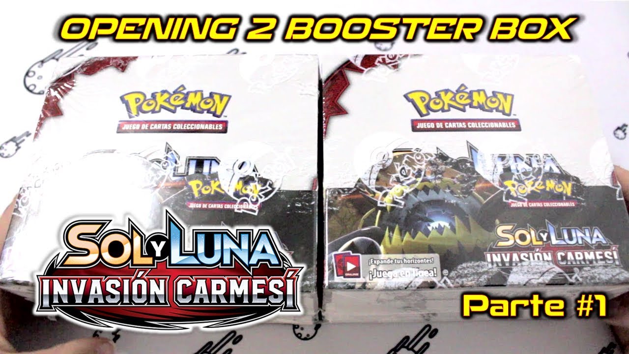 ULTRA APERTURA CARTAS POKÉMON: 2 CAJAS INVASIÓN CARMESÍ/ OPENING CRIMSON INVASION #1