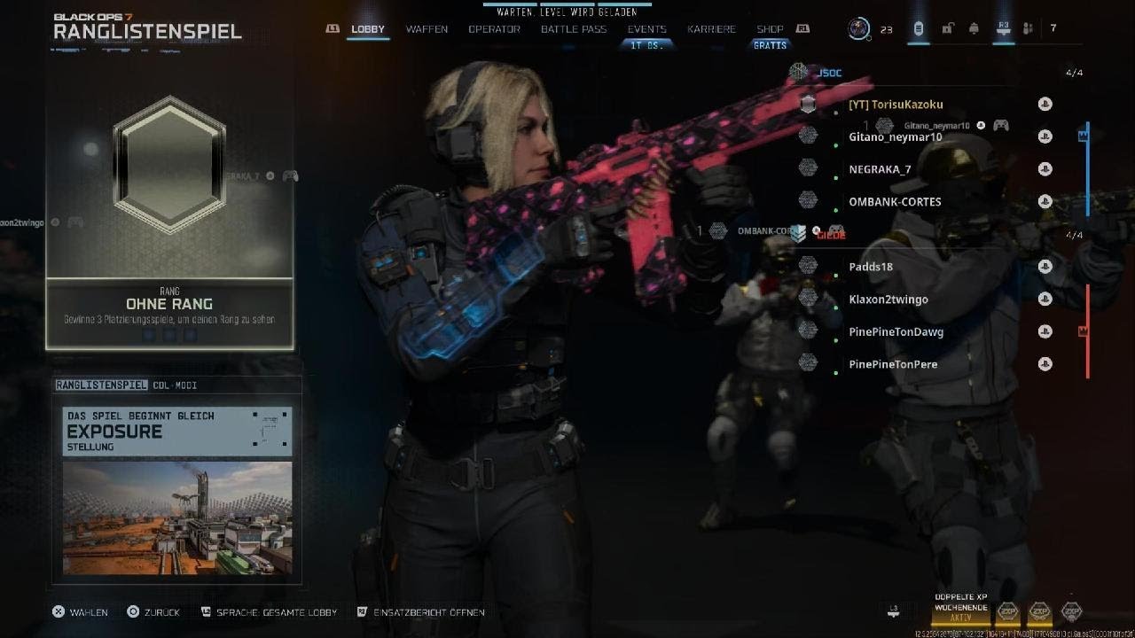Call of Duty Black Ops 7 Season 2 Online Spiele Das Erste Mal Rang