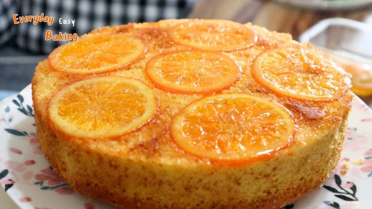 Ep-671เค้กส้มเนื้อนิ่มนุ่มชุ่มฉ่ำ  ละลายในปาก ทำง่ายๆที่บ้าน | Moist orange cake recipe | สะใภ้ตุรกี