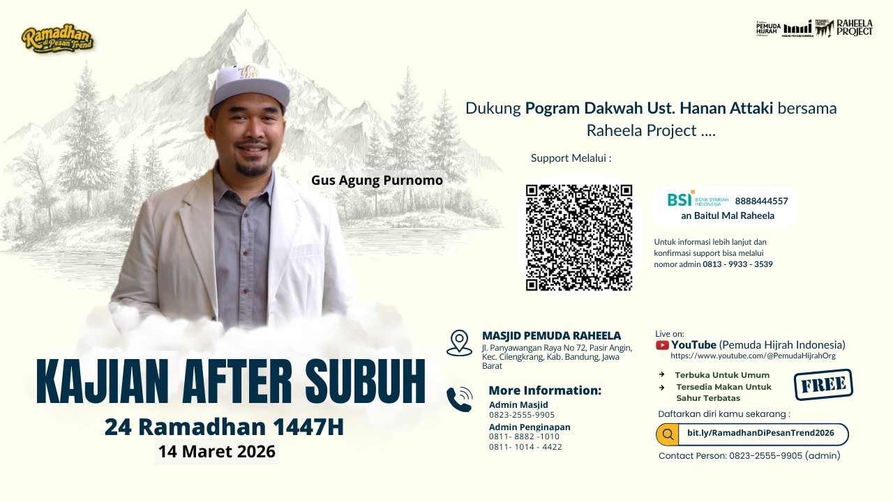 Kajian After Shubuh - Gus Agung Purnomo 24 Ramadhan 1447 H