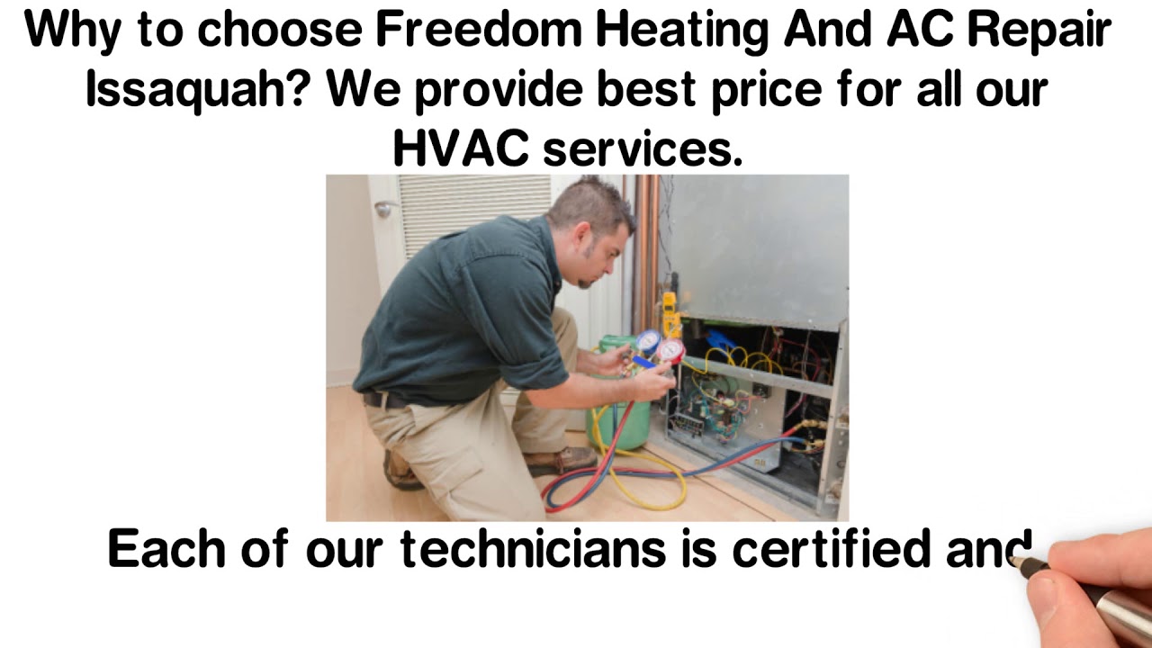Freedom Heating And AC Repair Issaquah - Available 24/7