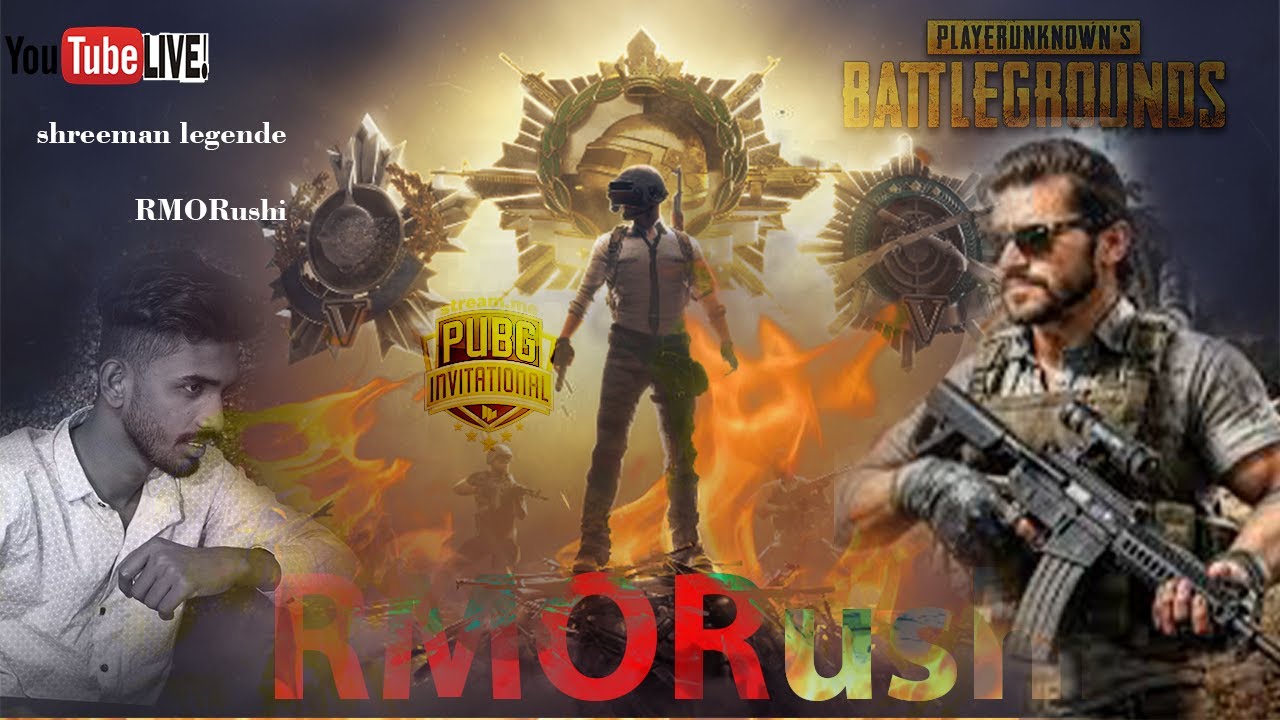 PUBG LIVE with Shreeman Legend | Rmorushi Facecam Gameplay | Marathi Gaming Live#rmorushi #pubg