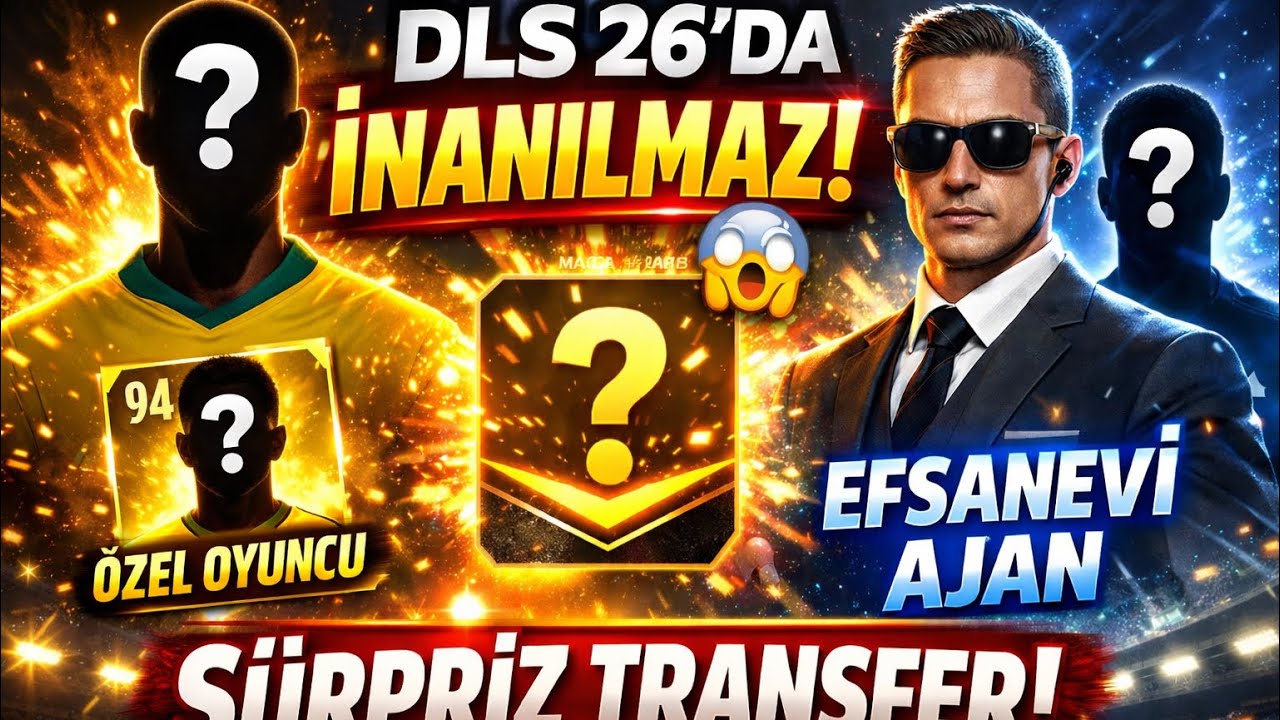DLS 26’DA İNANILMAZ! 😱 Özel Oyuncu + Efsanevi Ajan (Sürpriz Transfer)