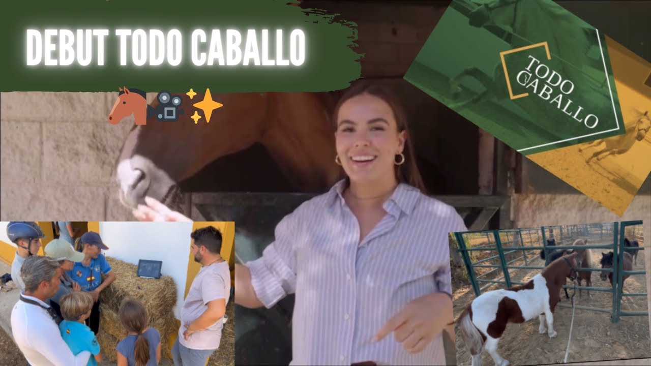 Debut en TODO CABALLO🐴🥹 + una mañana en la CUADRA🫶🏽