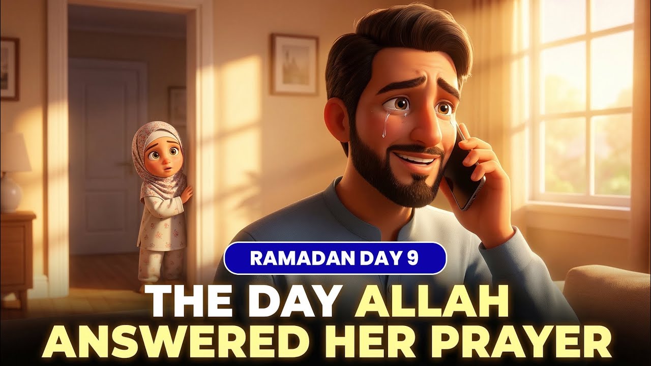 THE DAY SHE GOT ANSWER TO HER PRAYERS (RAMADAN DAY9) #islamickidsstories-b5g