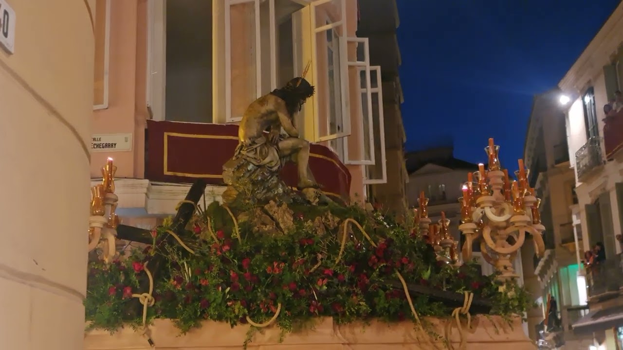 Santísimo cristo de la Humildad y Paciencia curva echegaray-granada 2023 Málaga