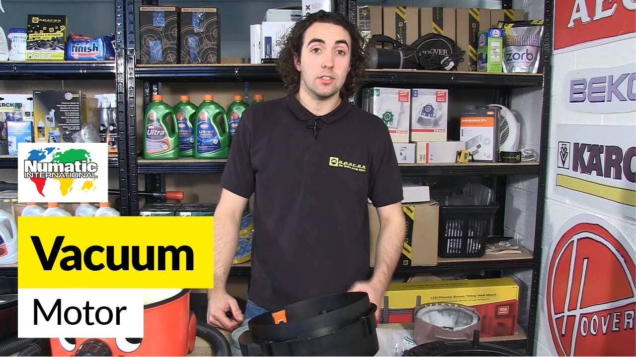 Как заменить вакуумный двигатель - Numatic
