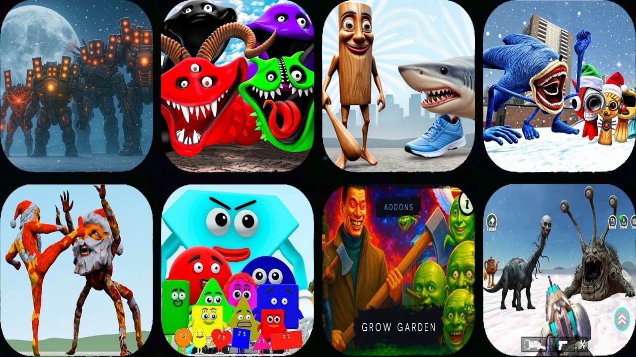 Nextbots In Playground Mod NEW EVOLUTION OF GOO GOO GAGA,67,69,666 HUNGRY WORM In Sandbox In Space