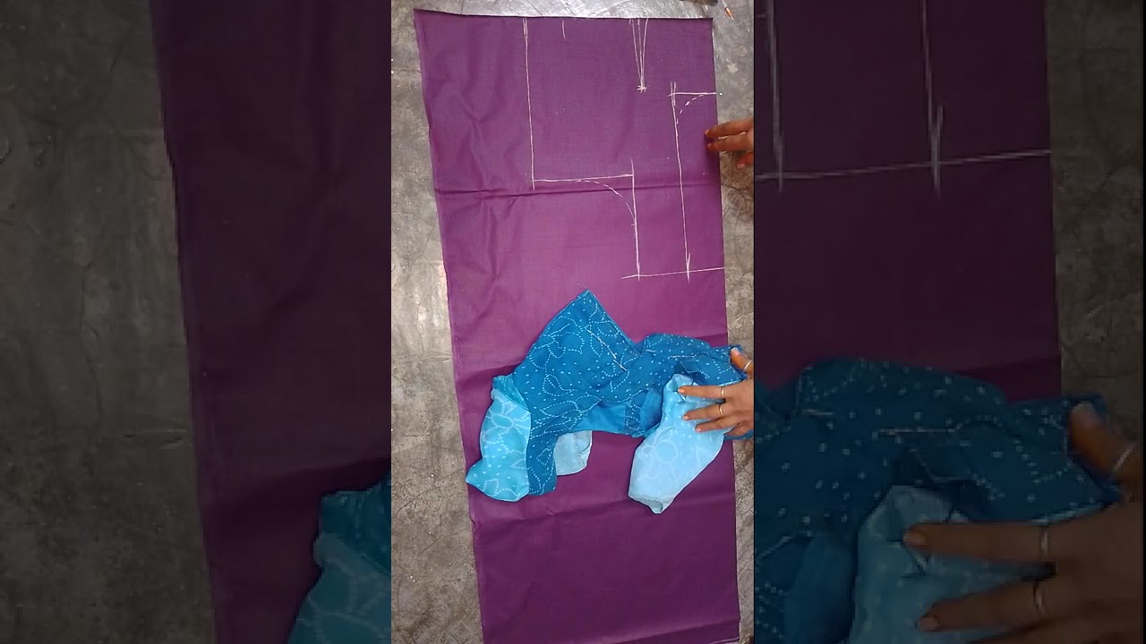 Blouse cutting ✂️.  Part 1