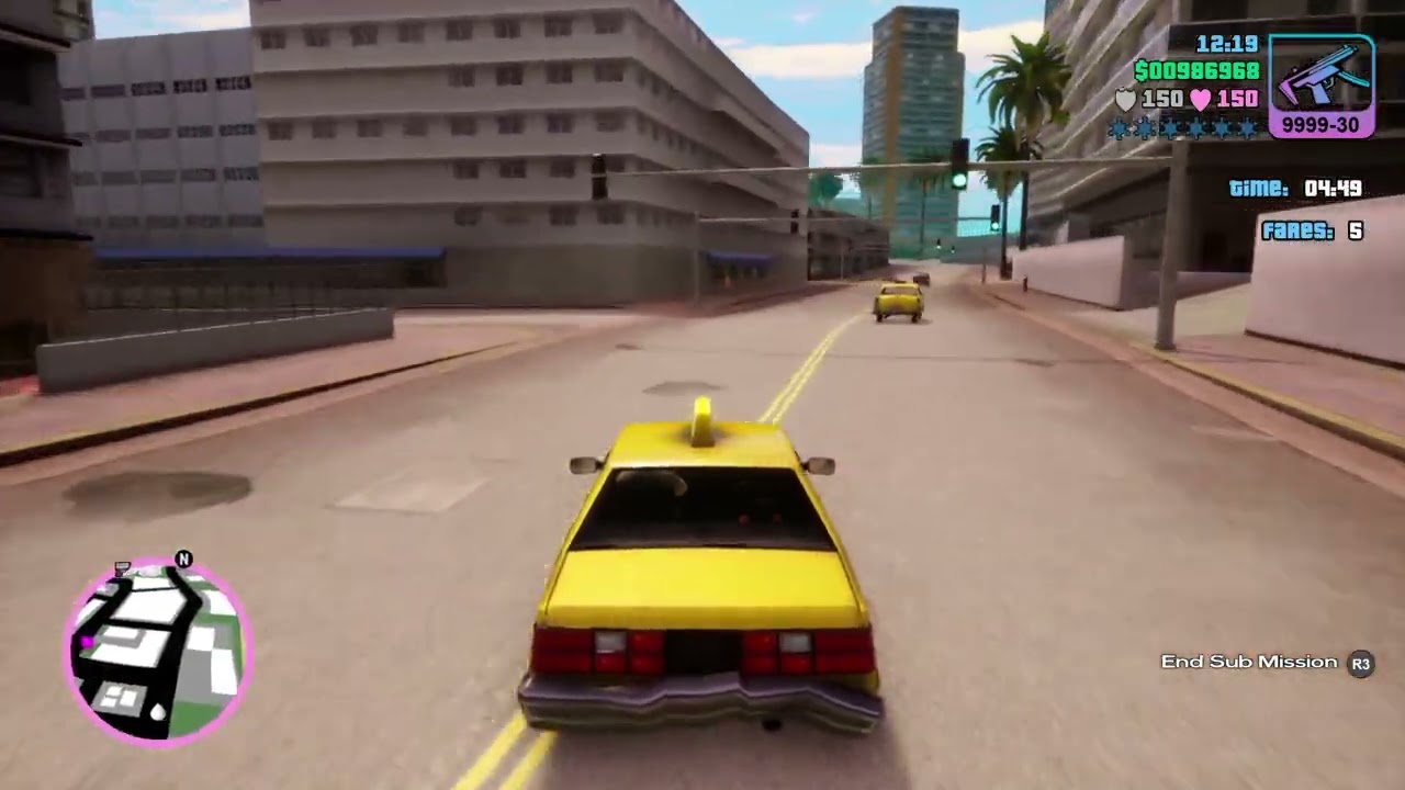 Grand Theft Auto: Vice City – The Definitive Edition Taxi Missions #284