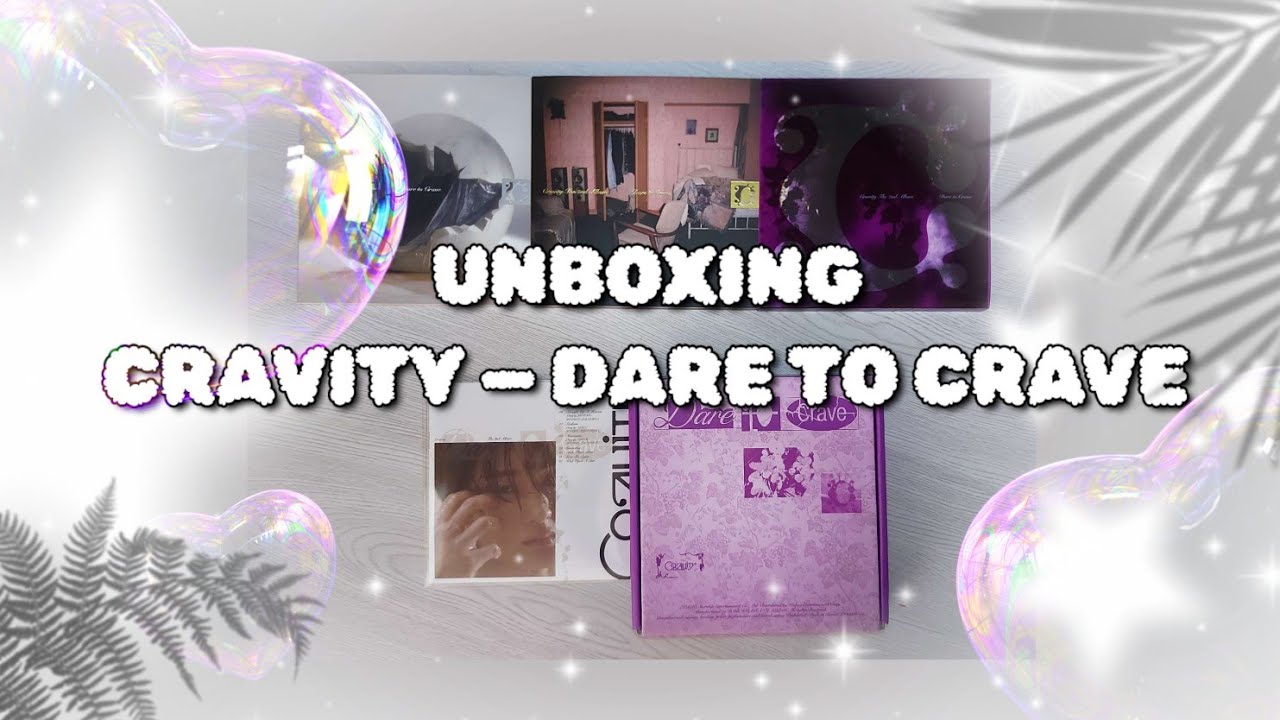 Распаковка альбома CRAVITY — Dare To Crave 🍇 (set, md, digipack ver.)