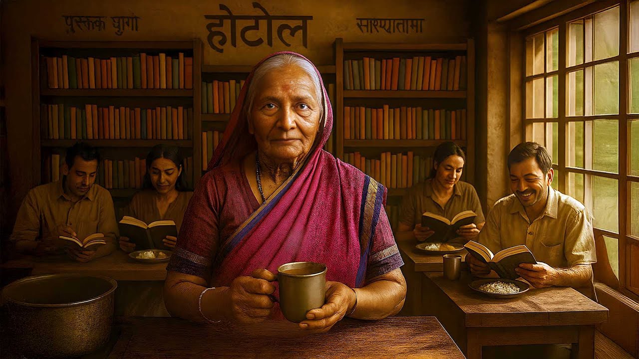 74-Year-Old Grandma’s Food & Free Books Hotel Inspires Everyone