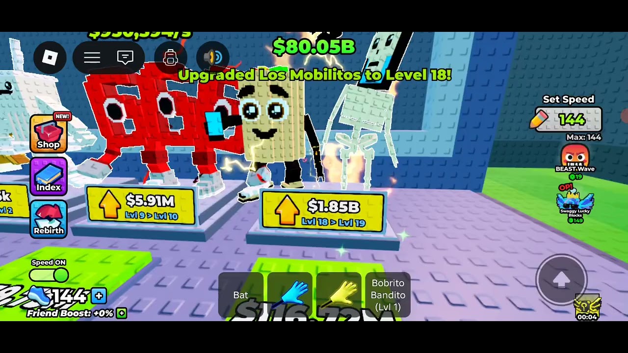 First time uploading escape stunami for LUCKY BLOCKS