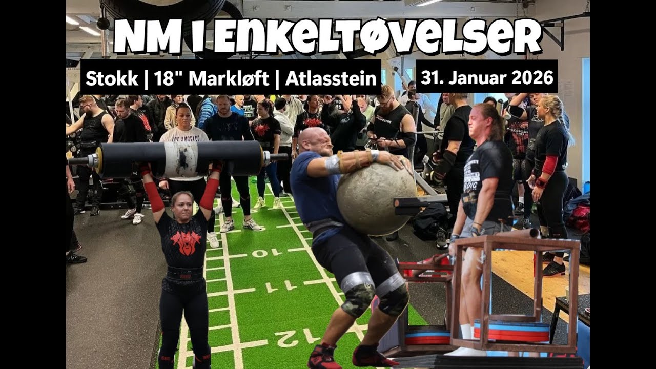 NM i Enkelt&oslash;velser 31. Januar 2026