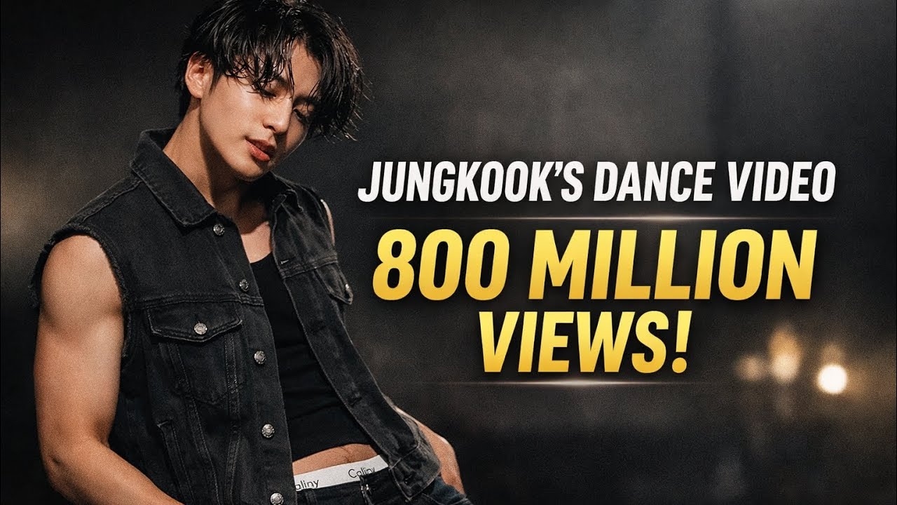 Jungkook's Calvin Klein Dance Video Reaches 800 Million Views!