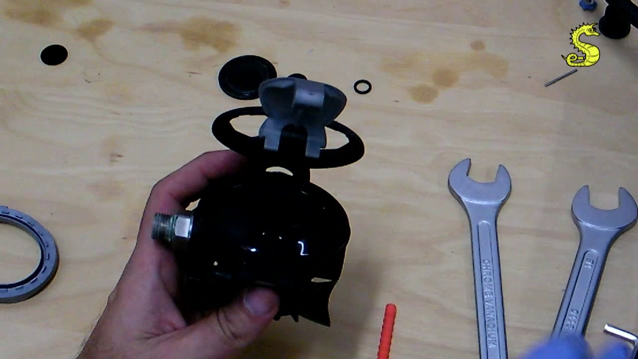 Mantenimiento: Desmontar 2a etapa Cressi Ellipse Balanced