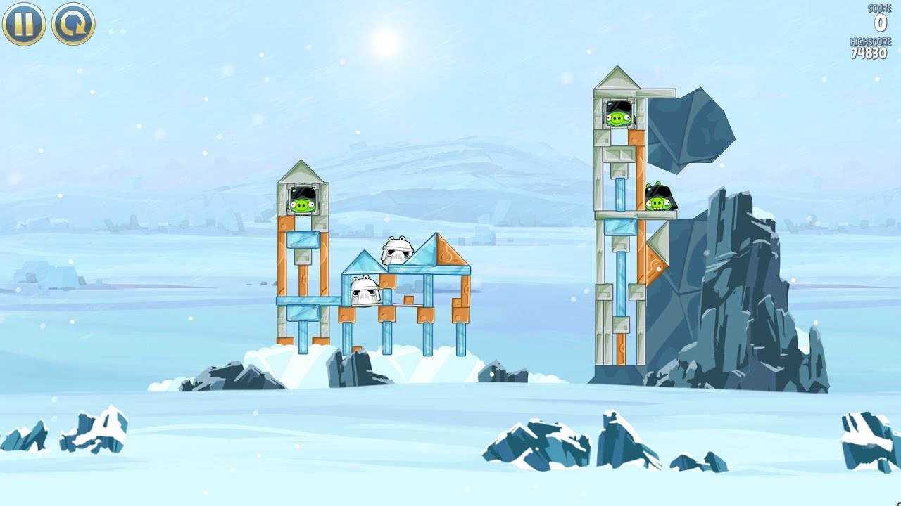 Angry Birds Star Wars - Hoth - 3-03 - 74830