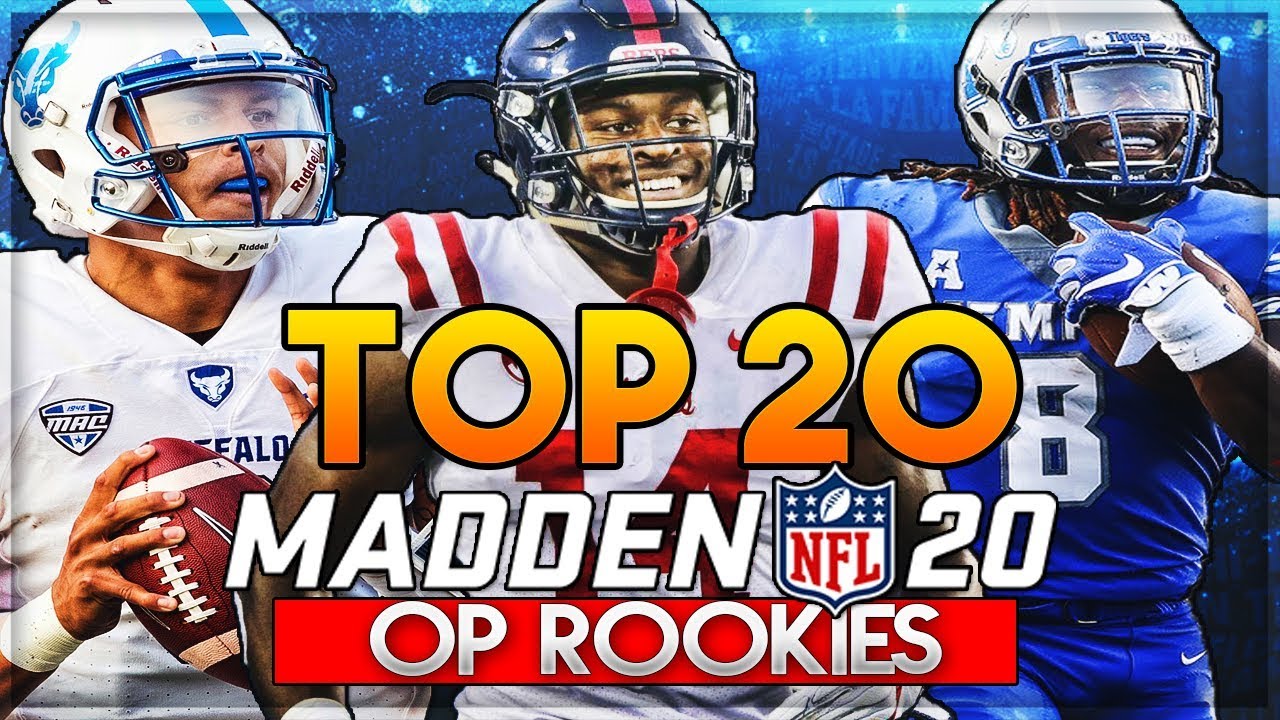 You HAVE To Get These Rookies In Your Madden 20 Franchise Mode | Top 20 OP Rookies In Madden 20