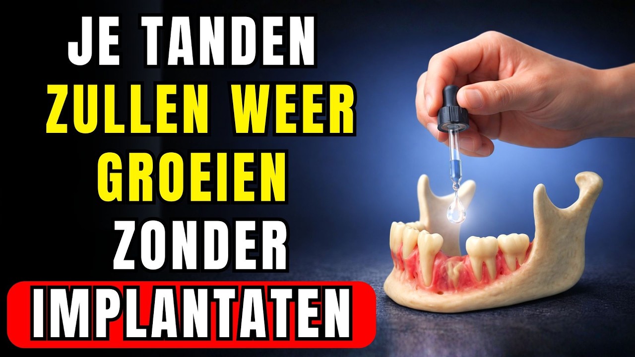 Dit Laat De TANDEN Weer GROEIEN, Zonder Implantaten (Japanse Wetenschappers Hebben Het Ontdekt)