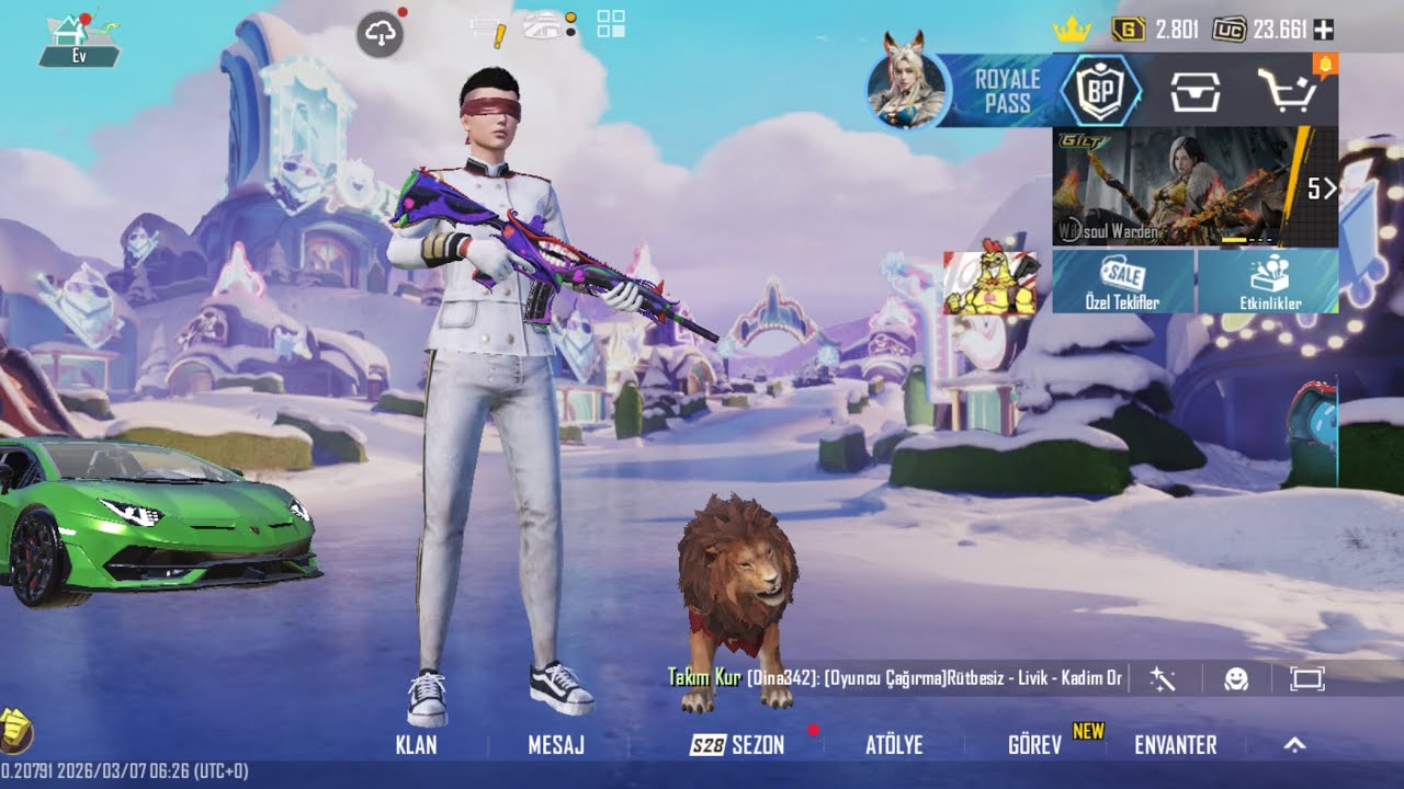 23K UC Maskaraya bastim🔥