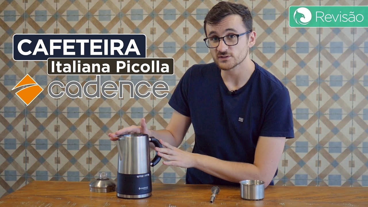Na Prática com a CAFETEIRA Italiana Picolla Cadence Inox | Harpyja
