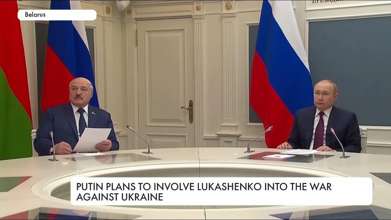 Russia&rsquo;s Putin strives to involve the army of Belarus in the war against Ukraine