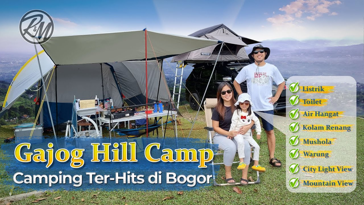 Camping Hits di GAJOG HILL CAMP milik Mbak 