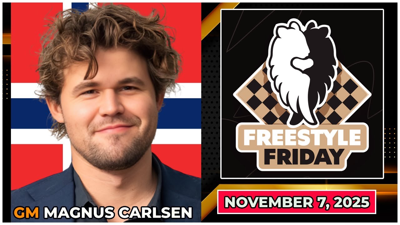 🔴 Magnus Carlsen | Freestyle Friday 2025 | November 7, 2025 | chesscom
