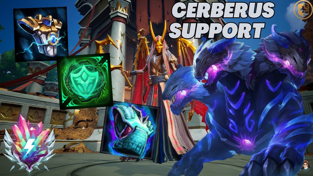 MOGGING MY ENEMIES | Cerberus Deity Support Smite 2 Gameplay