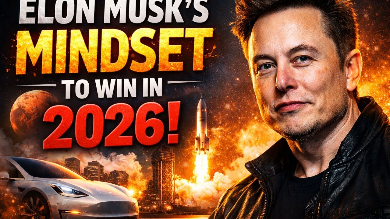 I tell me elon musk reveals the exact mindset to win in 2026