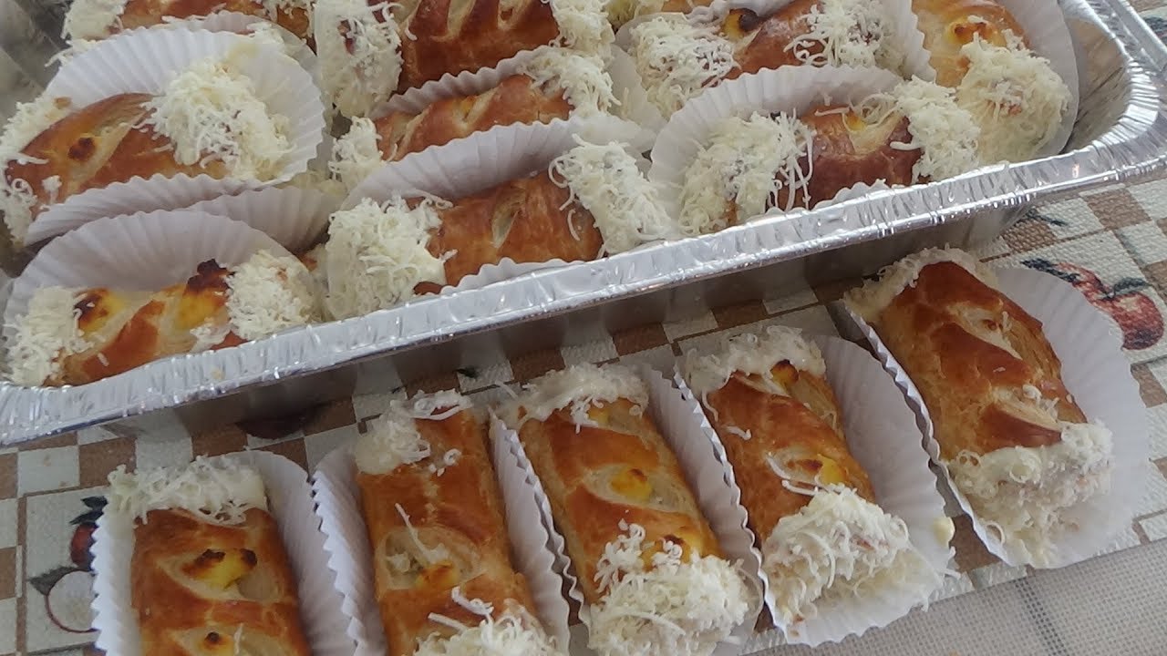 بيزا بالجبن من أروع المملحات المصنوعة بالعجينة المورقة مع وصفة  كريمة الجبن  les manchons au fromage