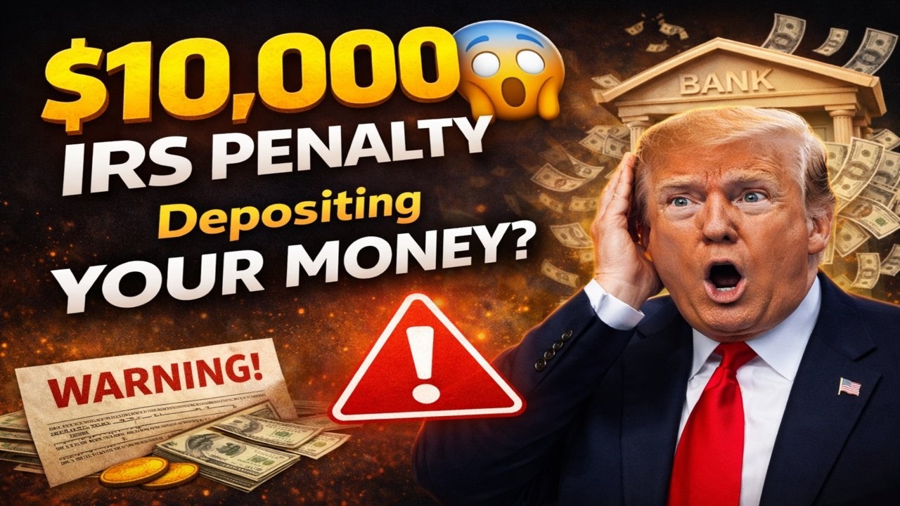 $10,000 IRS Penalty for a Simple Bank Deposit  Most Retirees Don&rsquo;t Know This