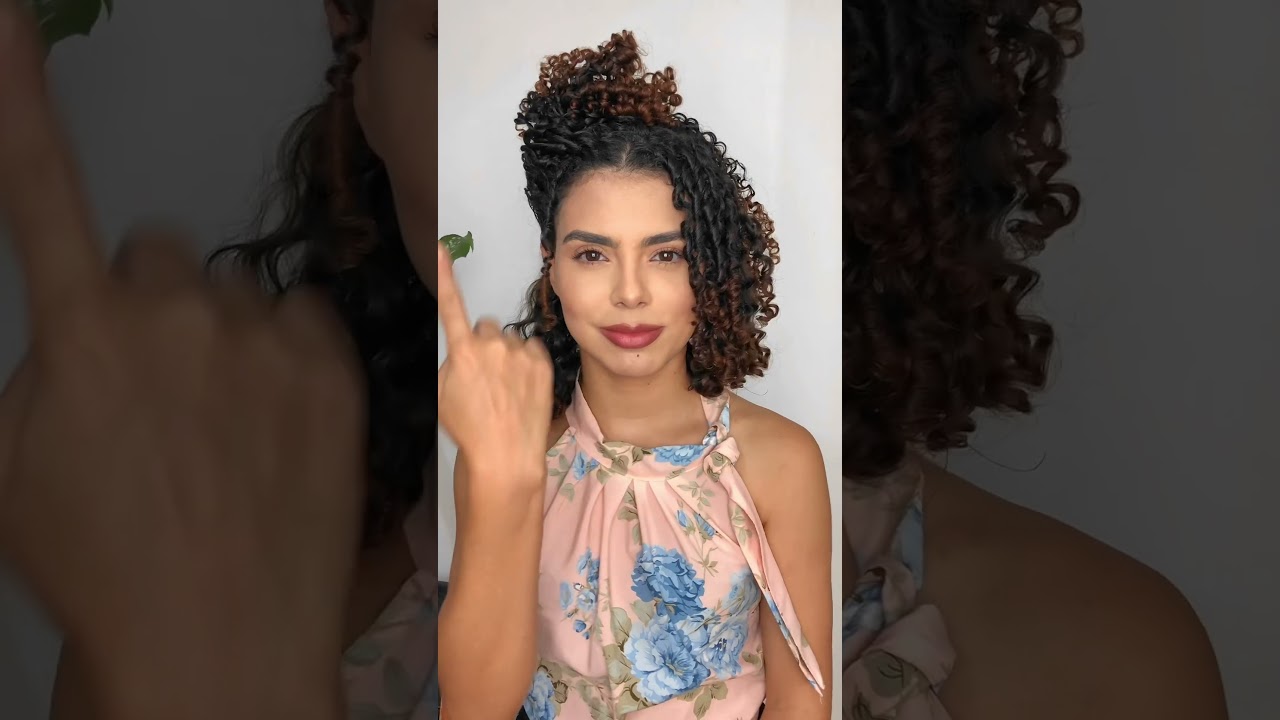 Como dou volume no cabelo❤️&zwj;🔥 #cachos #cachoscomvolume