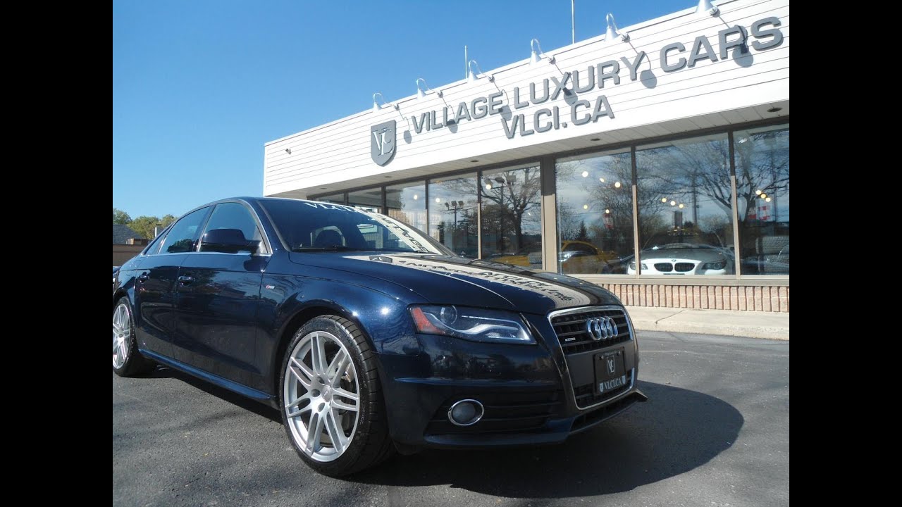 2010 Audi A4 [S-Line] in review - Village Luxury Cars Toronto