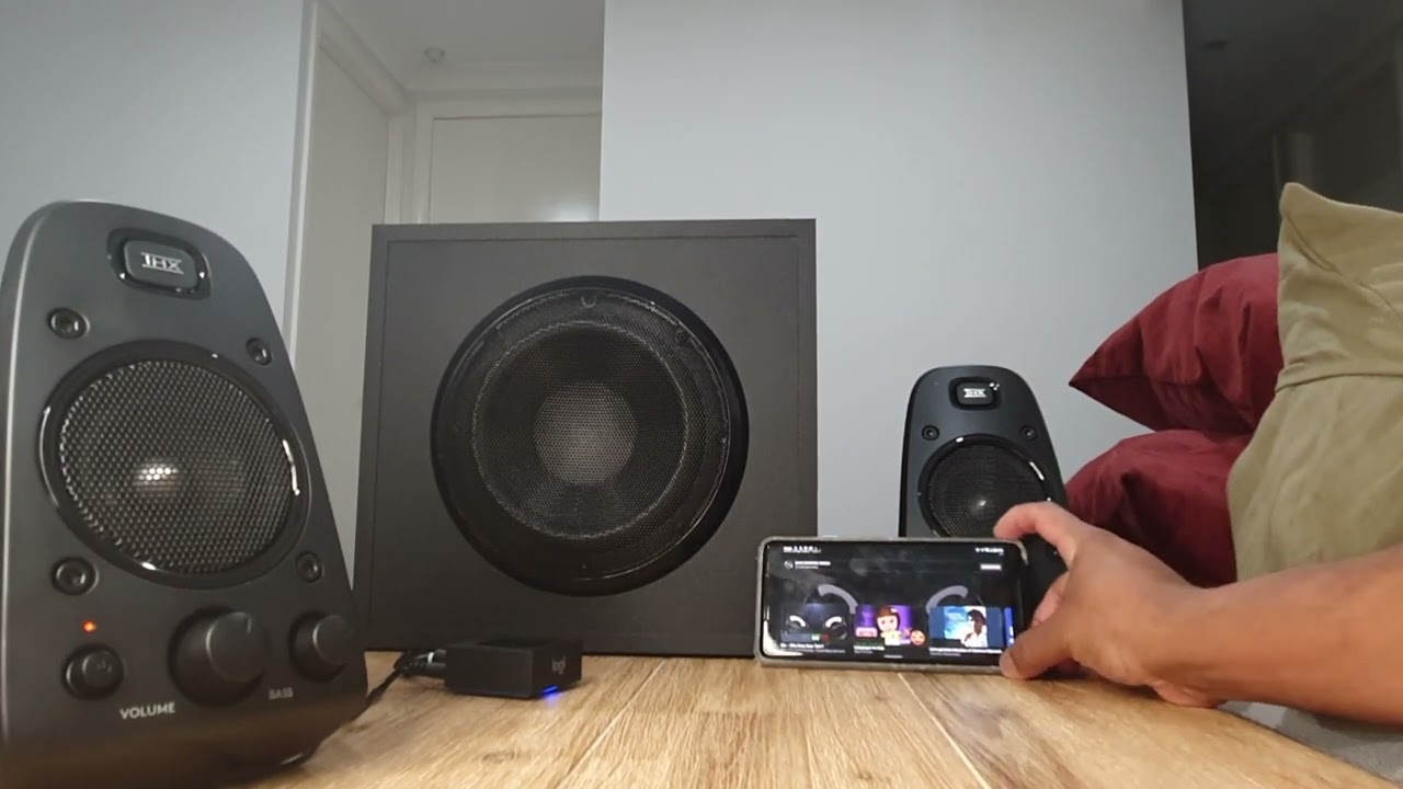 Logitech Z623 Bass Test