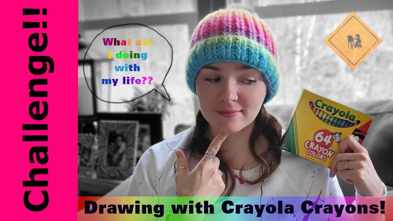 🖍 Drawing Realistically with Crayola Crayons!! 🖍