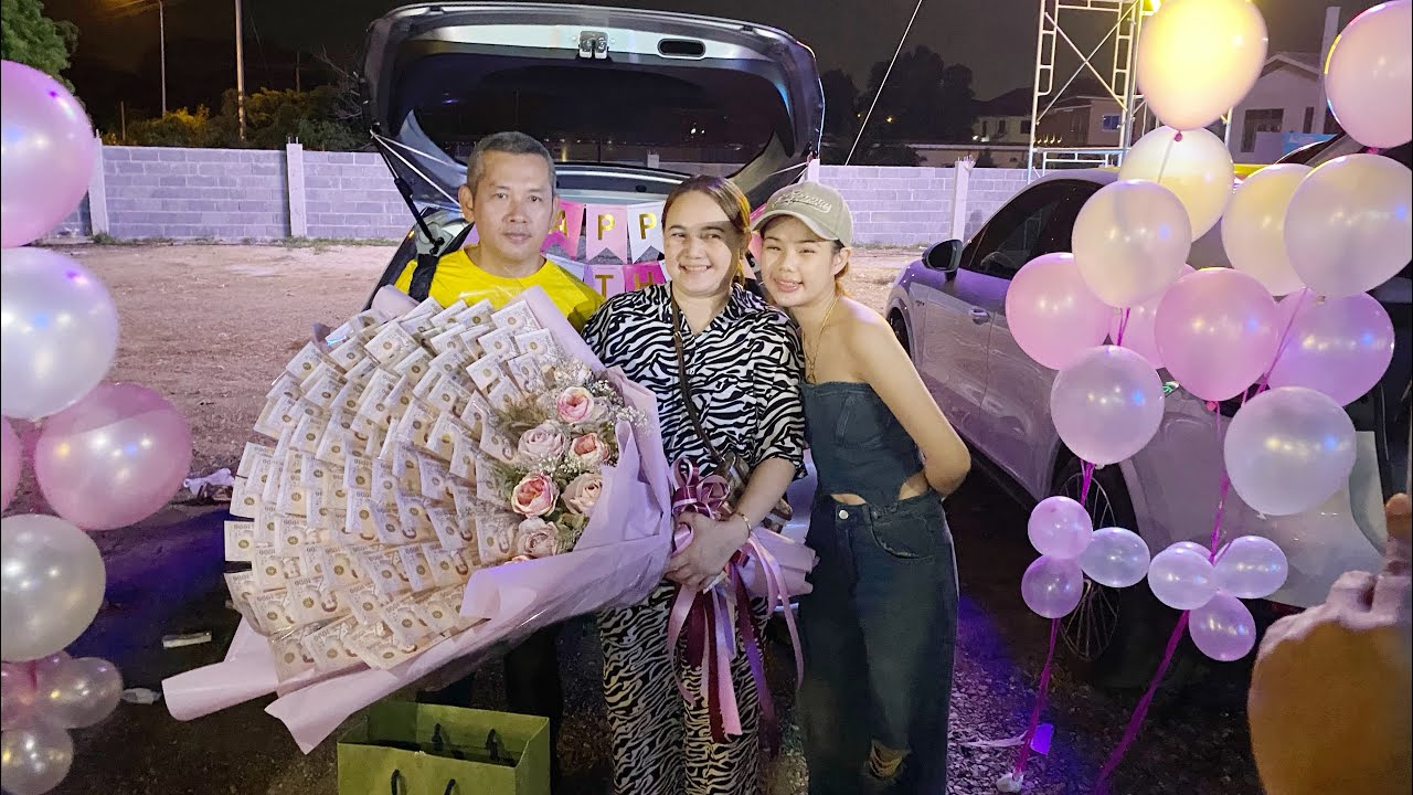 เบื้องหลังเซอร์ไพรส์วันเกิดแม่แอน#นางเอกน้องปอย #พระเอกศรราม #bpพี่รัก
