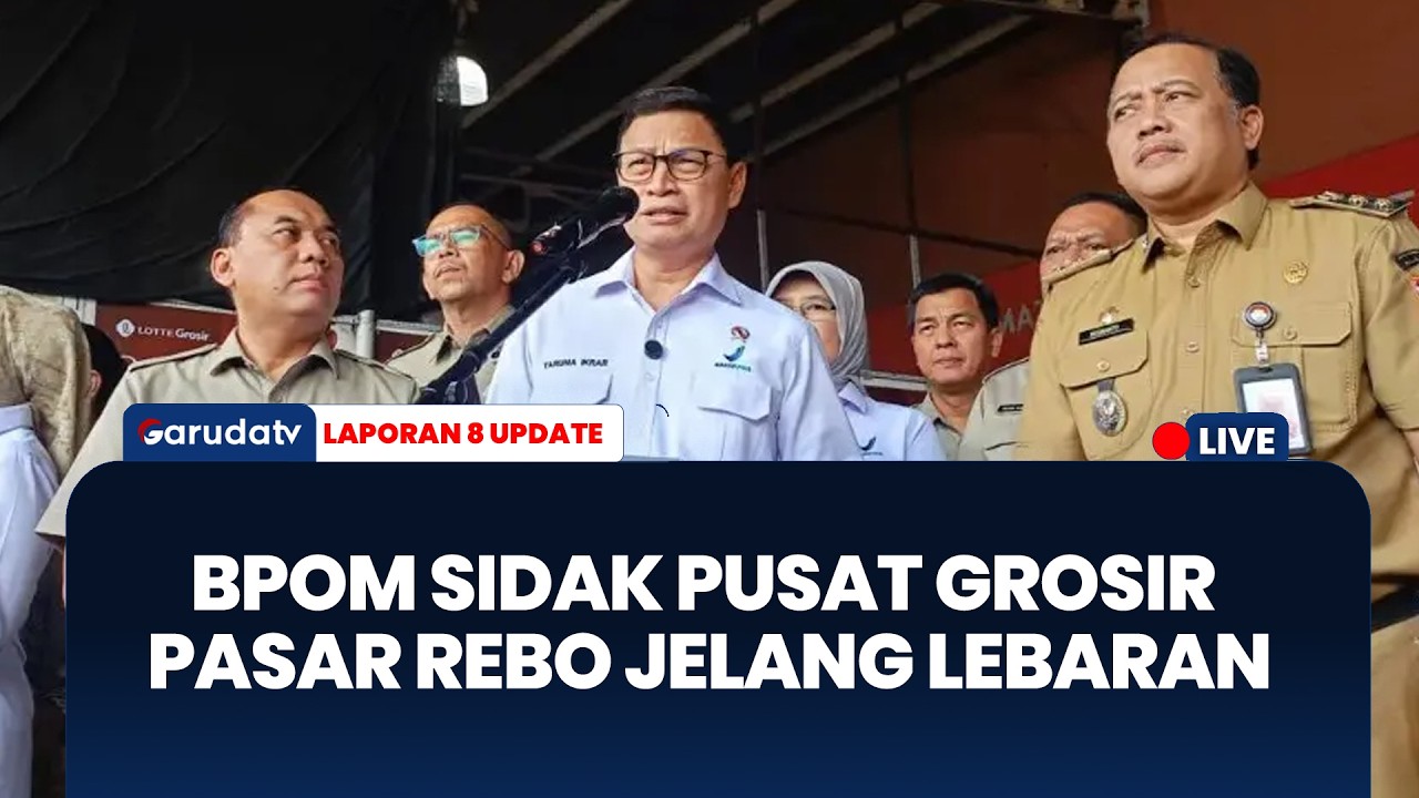Sidak Pangan di Jaktim: BPOM Temukan Pelanggaran Izin Edar & Penyimpanan | LAPORAN 8 UPDATE
